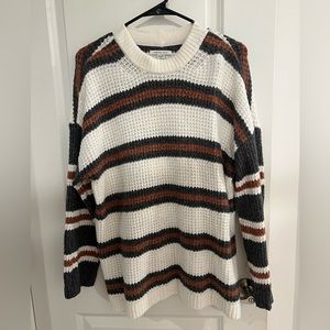 American Eagle Striped Sweater